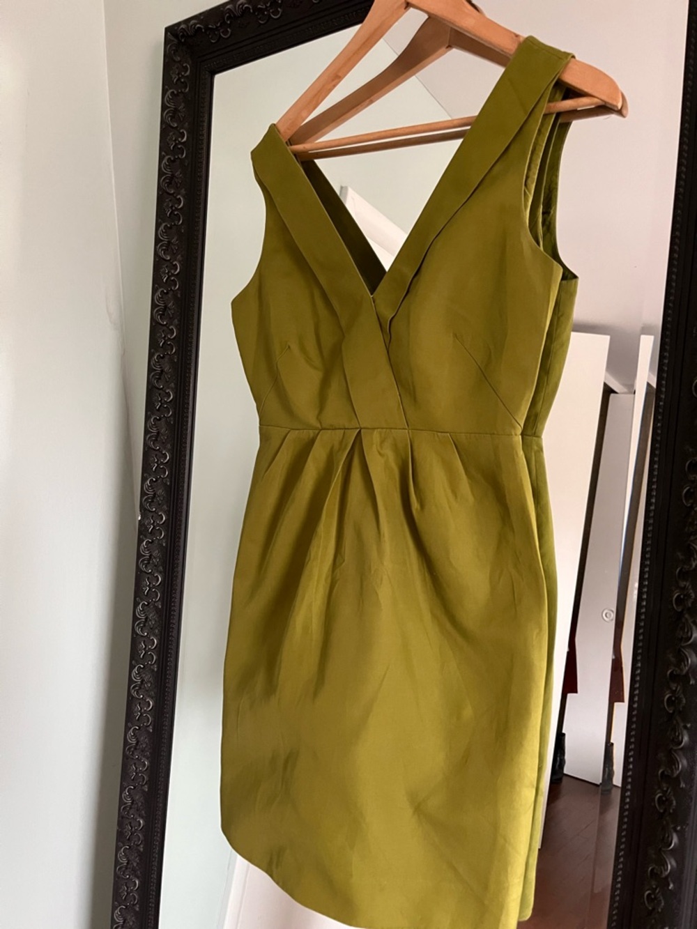 J. Crew Olive Green Dress